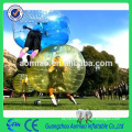 Half color 1.2/1.5/1.6/1.8m bubble football inflatable body bumper ball for adult